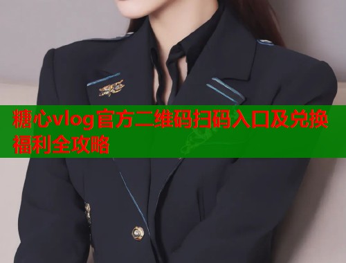糖心vlog官方二维码扫码入口及兑换福利全攻略