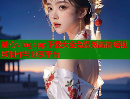 糖心vlogapp下载大全免费版高清短视频制作与分享平台