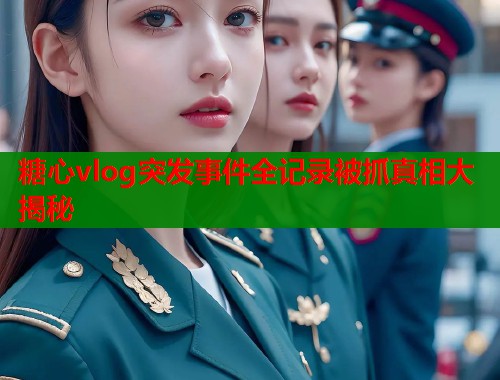 糖心vlog突发事件全记录被抓真相大揭秘