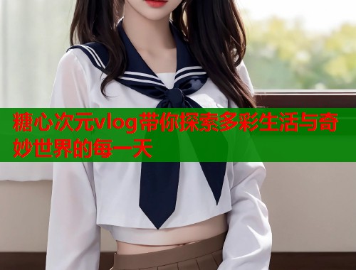 糖心次元vlog带你探索多彩生活与奇妙世界的每一天