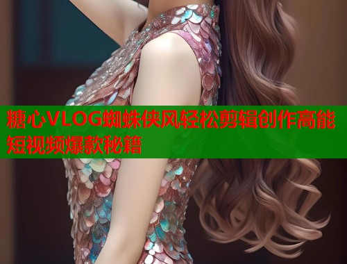糖心VLOG蜘蛛侠风轻松剪辑创作高能短视频爆款秘籍