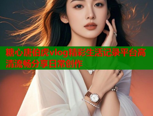 糖心唐伯虎vlog精彩生活记录平台高清流畅分享日常创作