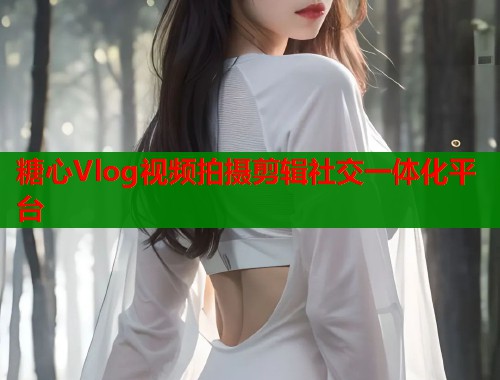 糖心Vlog视频拍摄剪辑社交一体化平台